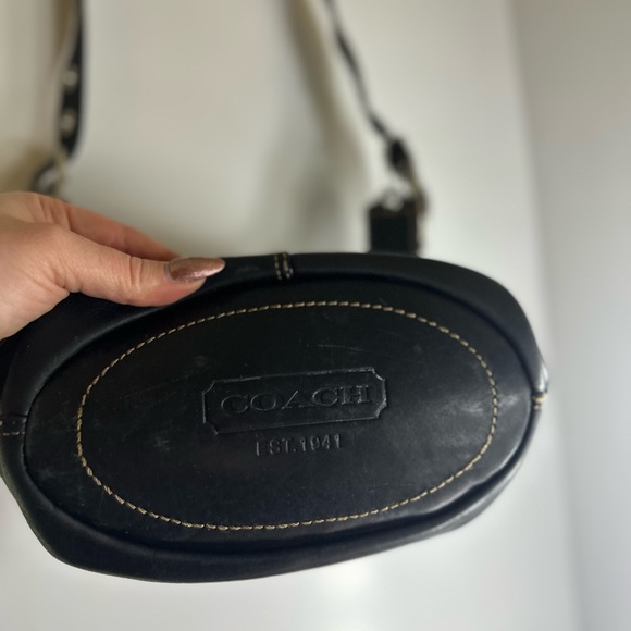 Coach Vintage Bleecker Tattersall Vachetta Duffle Bucket crossbody - Picture 2 of 13